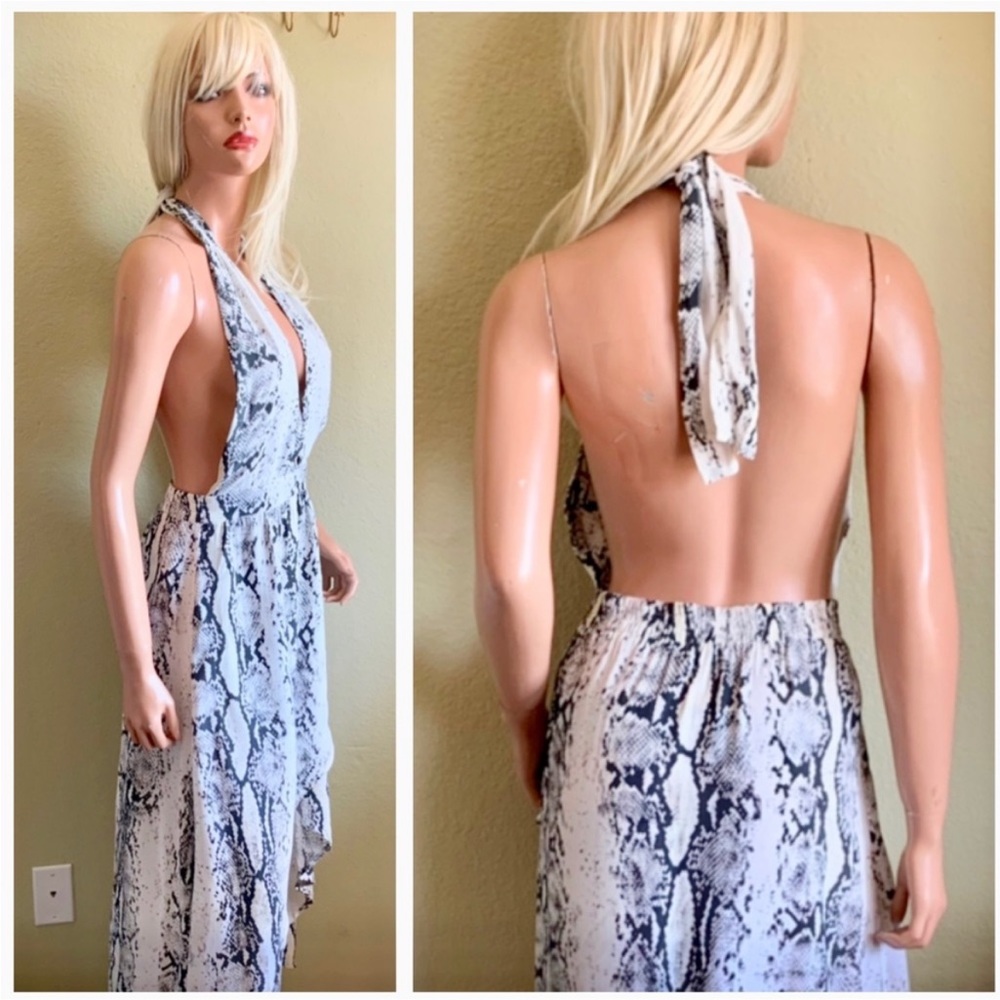 Faithful The Brand halter top dress